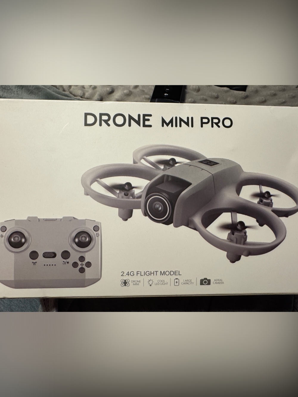 Drone Mini Pro - White Mini Drone with Camera